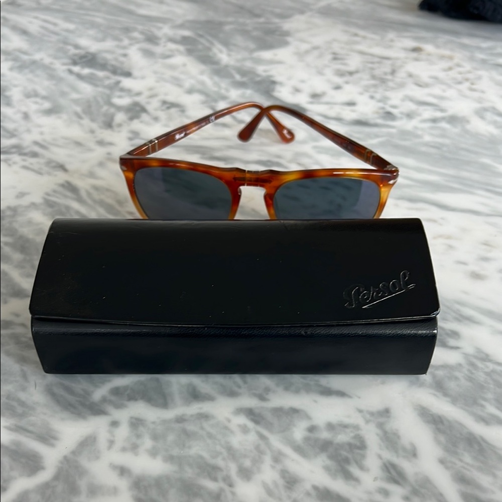 Unisex Persol Brown Tortoise Sunglasses - Picture 5 of 5
